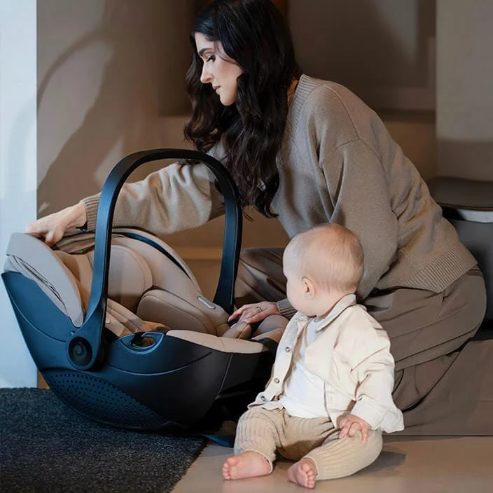 Family with a Noordi stroller